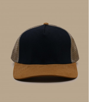 Trucker Blank black brown...