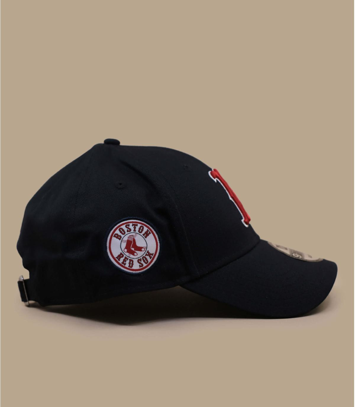 New Era TEAM SIDE PATCH UNISEX - Gorra - boston red/azul marino 