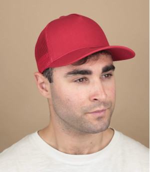 Gorra trucker rojo