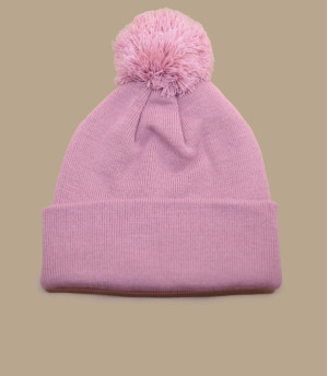 Pom Beanie blank pink